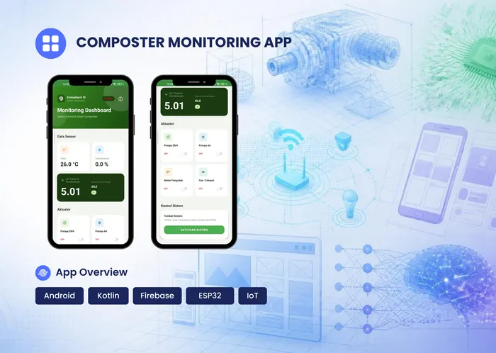 Aplikasi Monitoring Smart Composter