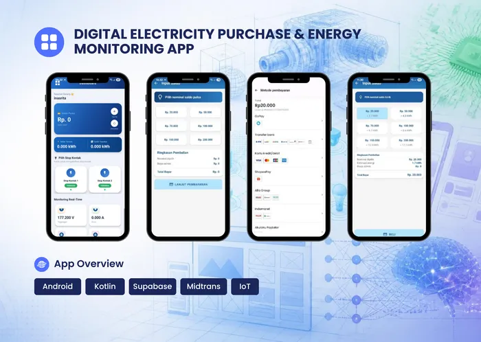 Aplikasi Pembelian & Monitoring Energi Listrik Digital