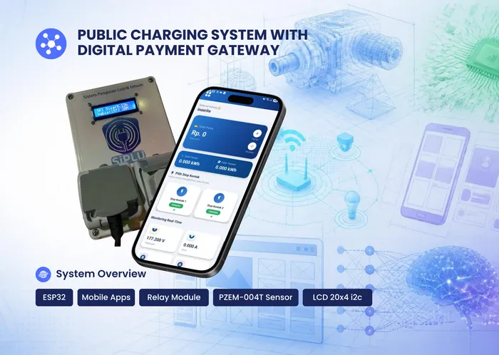 Sistem Pengisian Listrik Umum Berbasis Pembayaran Digital